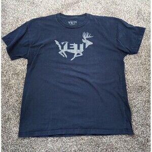 YETI Coolers Deer Buck Graphic Men's XL Short Sleeve T Shirt